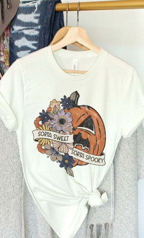 Sorta Sweet Sorta Spooky Graphic Tee PLUS