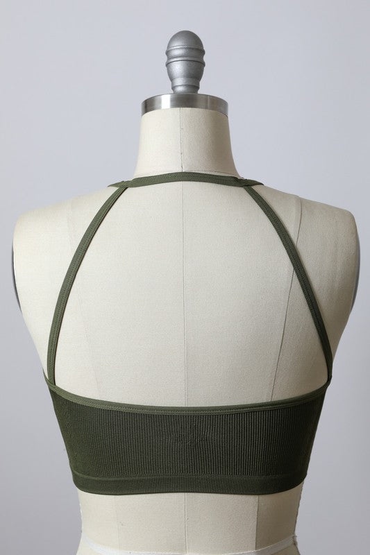 This is a great display of the back of the Bralette on a mannequin. It really shows off the features of the Bralette.