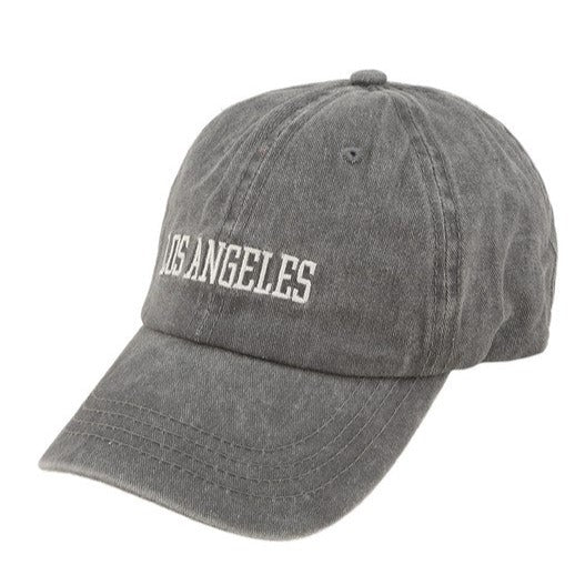 LOS ANGELES Embroidery Pigment Cap