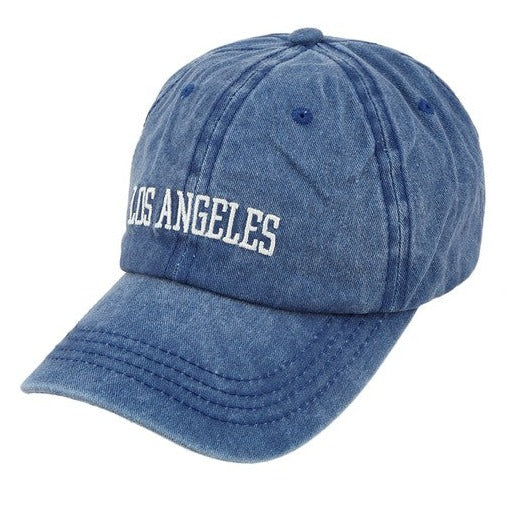 LOS ANGELES Embroidery Pigment Cap