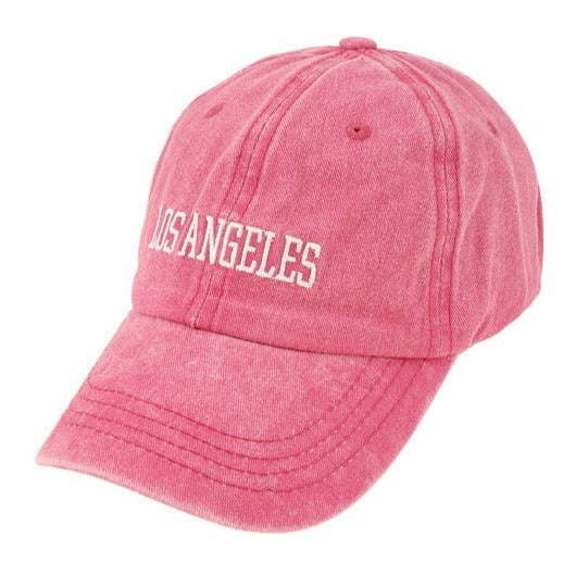 LOS ANGELES Embroidery Pigment Cap