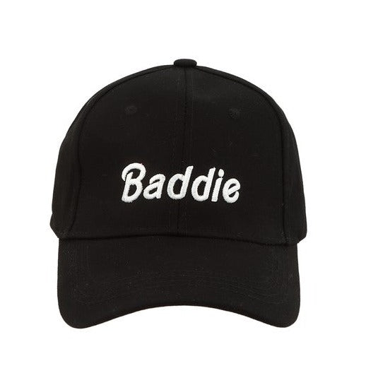 BADDIE Embroidery Cotton Cap